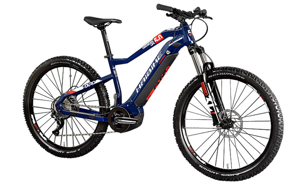 Фотографія Електровелосипед Haibike SDURO HardSeven Life 5.0 27,5" (2020) 2020 blue